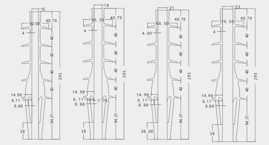20-24kv fully cold shrinkable three core indoor terminal1