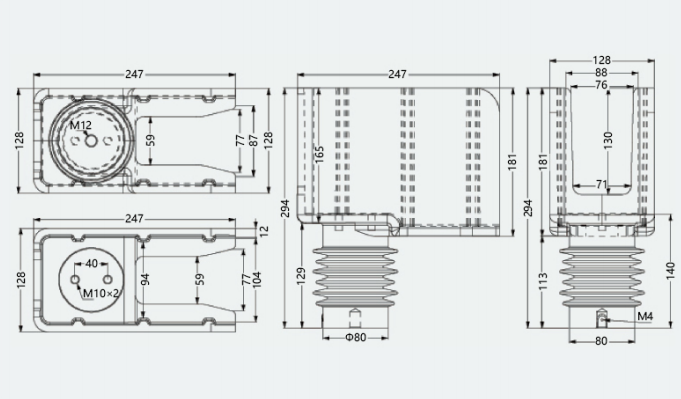 550 Combined Insulator (with Sensor)1