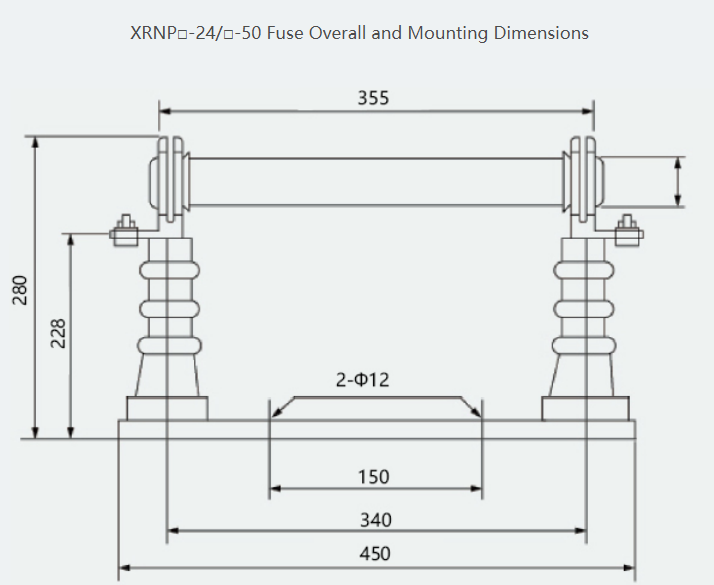 XRNP1 High-Voltage Current-Limiting Fuse