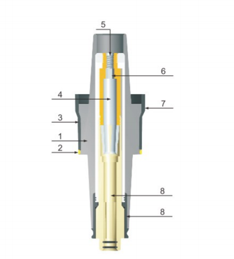 JY DTT-24 200 24kV 200A Single-pass casing joints (2)