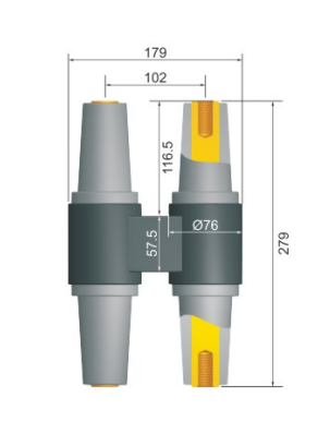 JY HDJT-1224kV 630A Rozłącznik typu H (2)