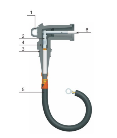 JY JDZT-15 200 15kV 200A Grounding Elbow (2)