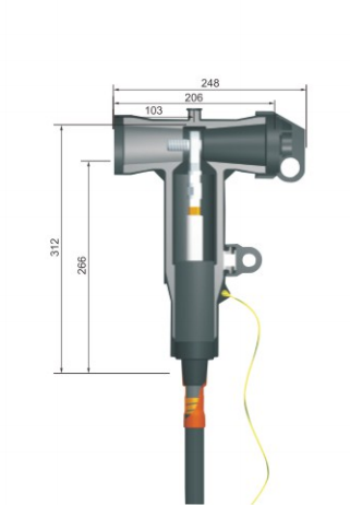 JY TT- 600 15kV24kV 600AT Deadbreak Connector (2)