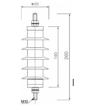 Zinc oxide arrester series10