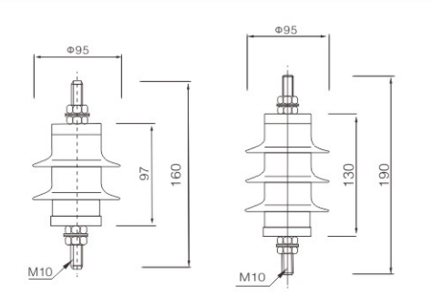 Zinc oxide arrester series6