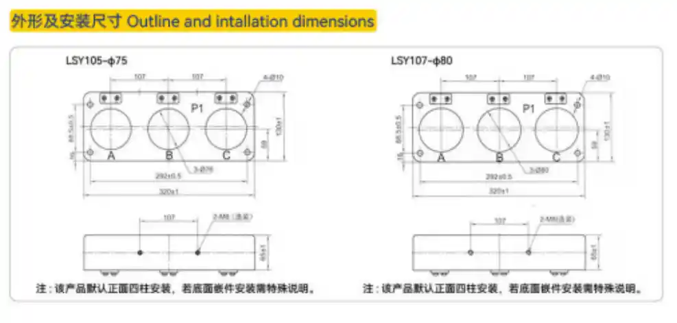 LSY-10 Three-Phase Current Transformer（1）