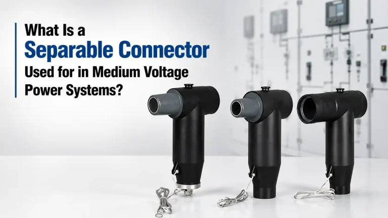 What Is a Separable Connector Used for in Medium Voltage Power Systems?
