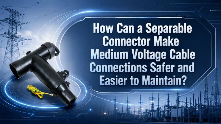 How Can a Separable Connector Make Medium Voltage Cable Connections Safer and Easier to Maintain?