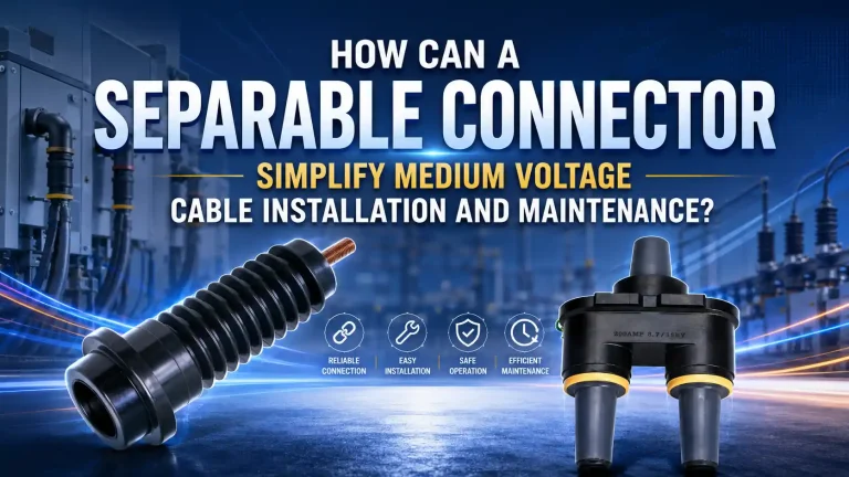 How Can a Separable Connector Simplify Medium Voltage Cable Installation and Maintenance?