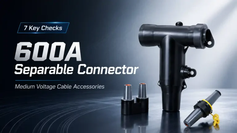 7 Key Checks for Selecting a 600A Separable Connector in Medium Voltage Cable Accessories