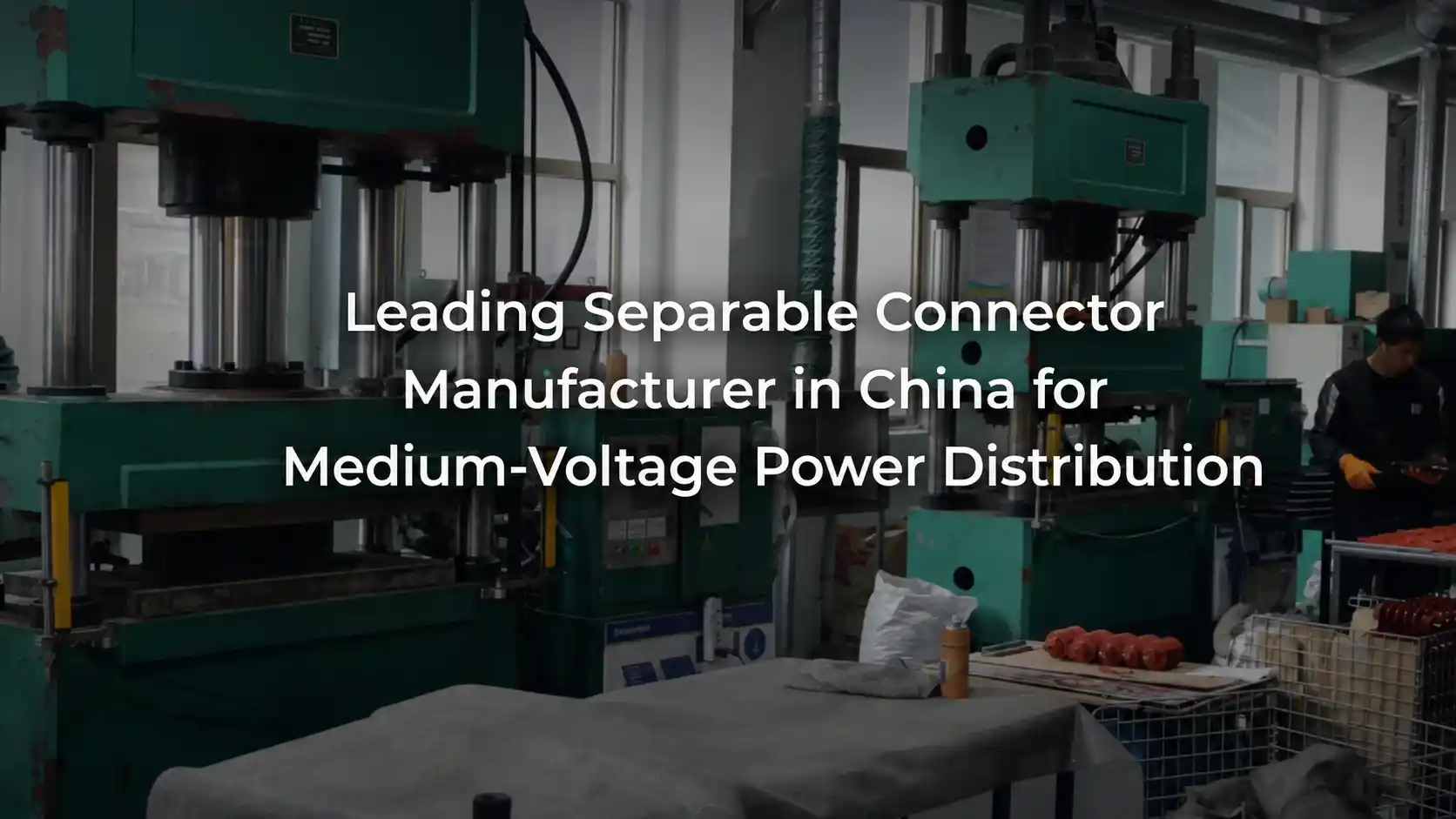Fabricante líder de conectores separables en China para distribución de energía de media tensión