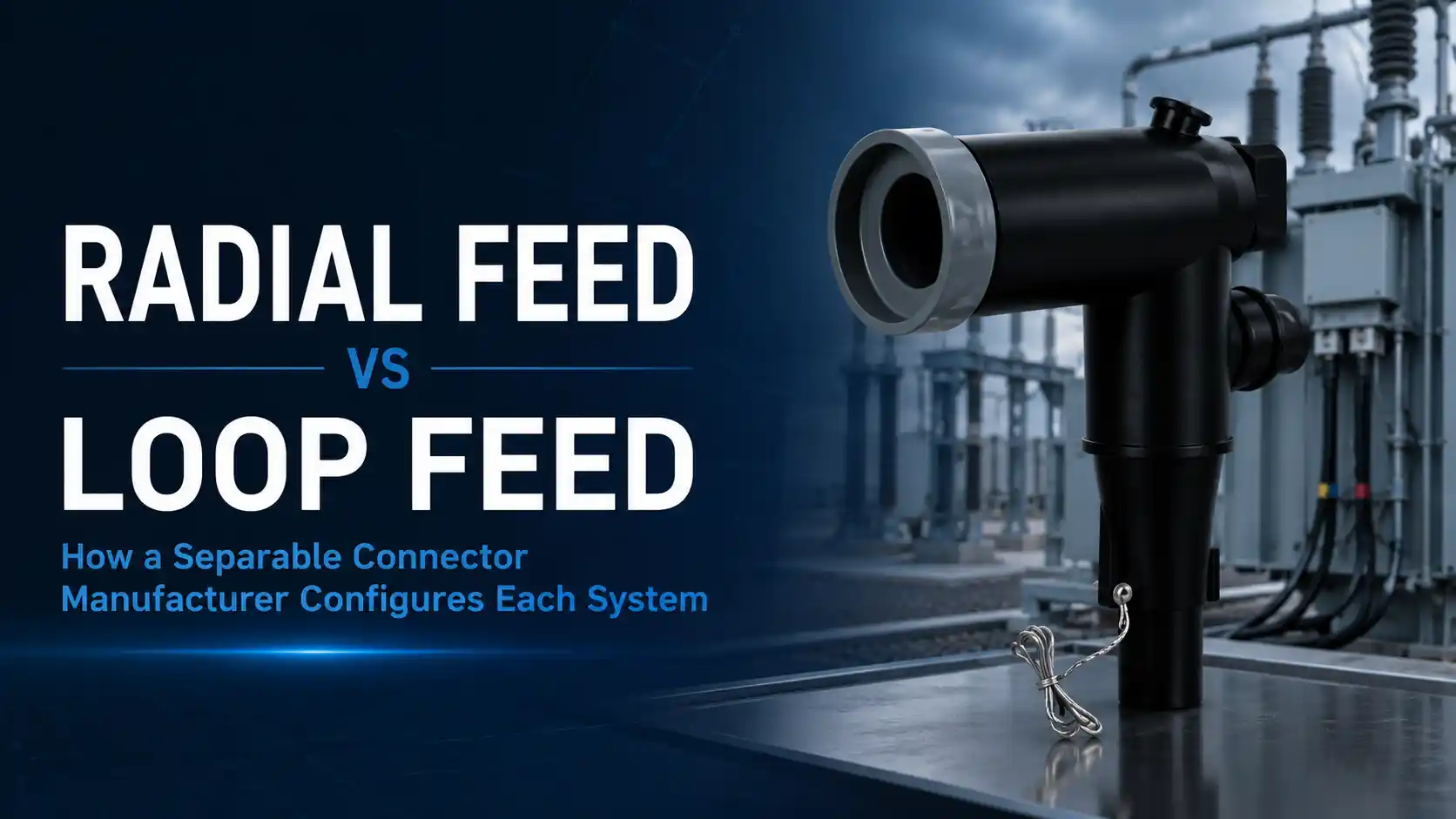 Radial Feed vs Loop Feed Separable Connector Configuration