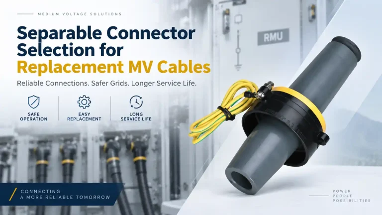 Separable Connector Selection for Replacement MV Cables