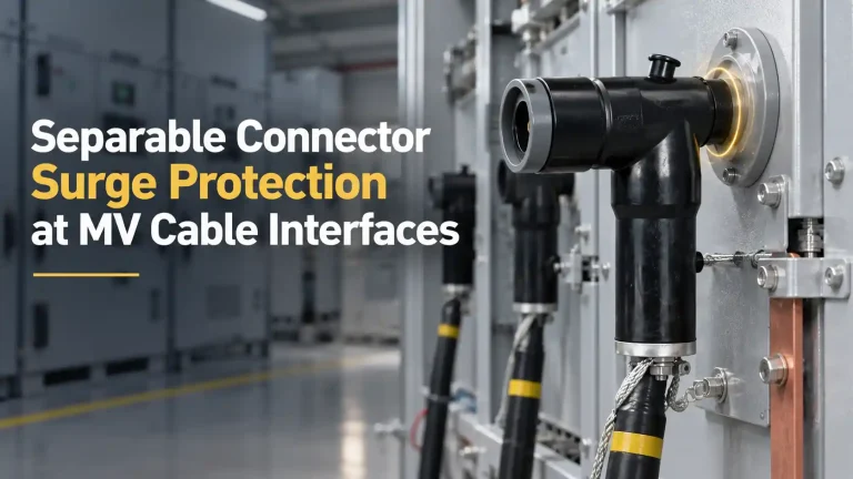 Separable Connector Surge Protection at MV Cable Interfaces