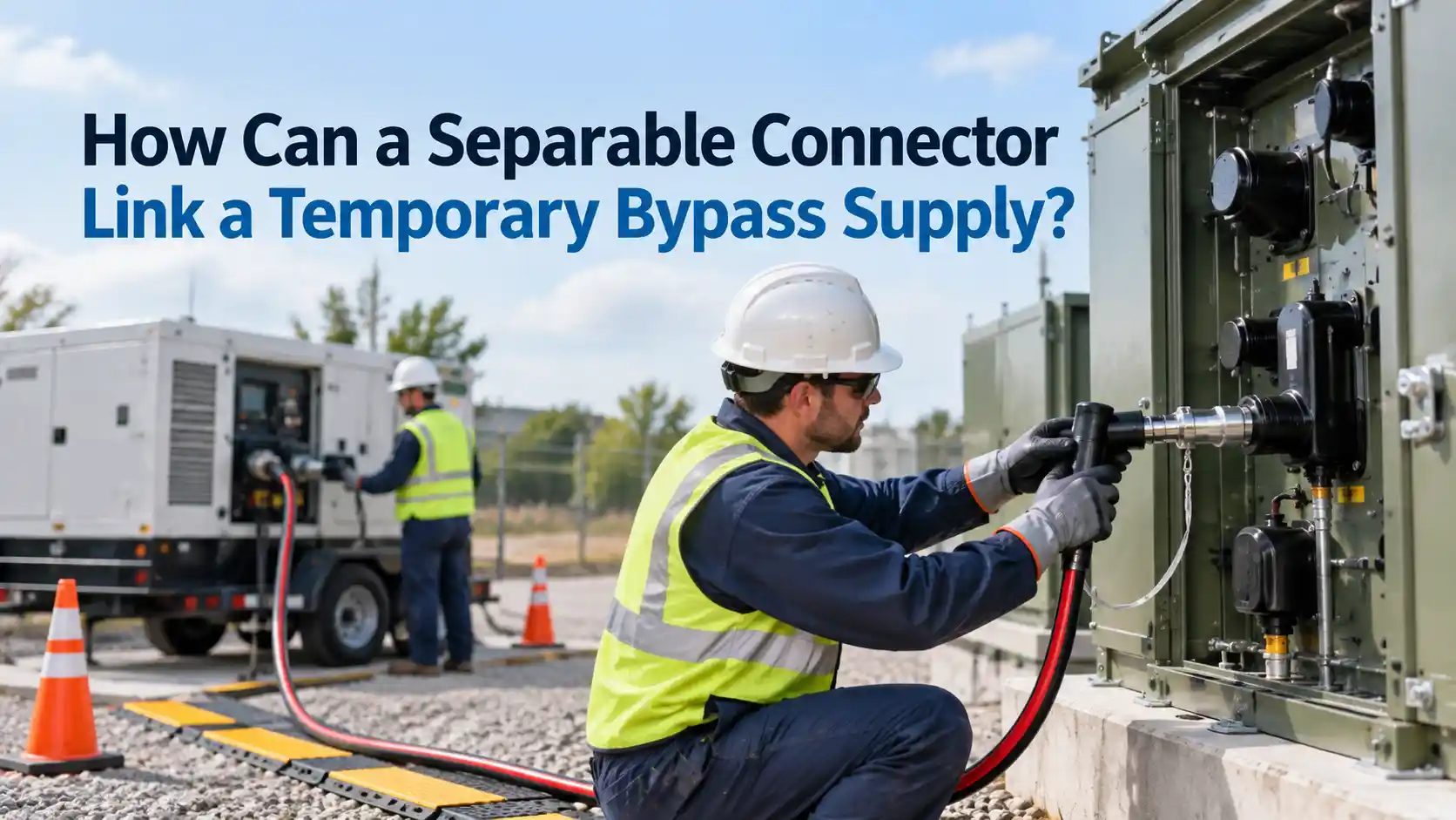 How Can a Separable Connector Link a Temporary Bypass Supply