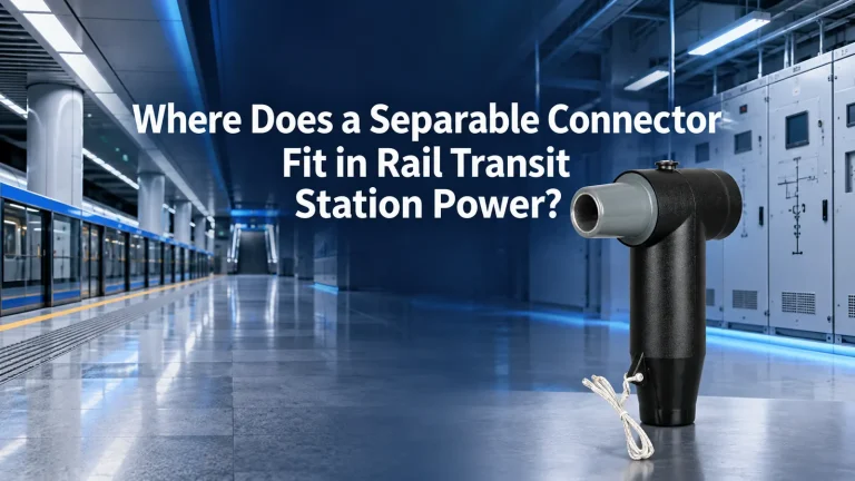 Where Does a Separable Connector Fit in Rail Transit Station Power?