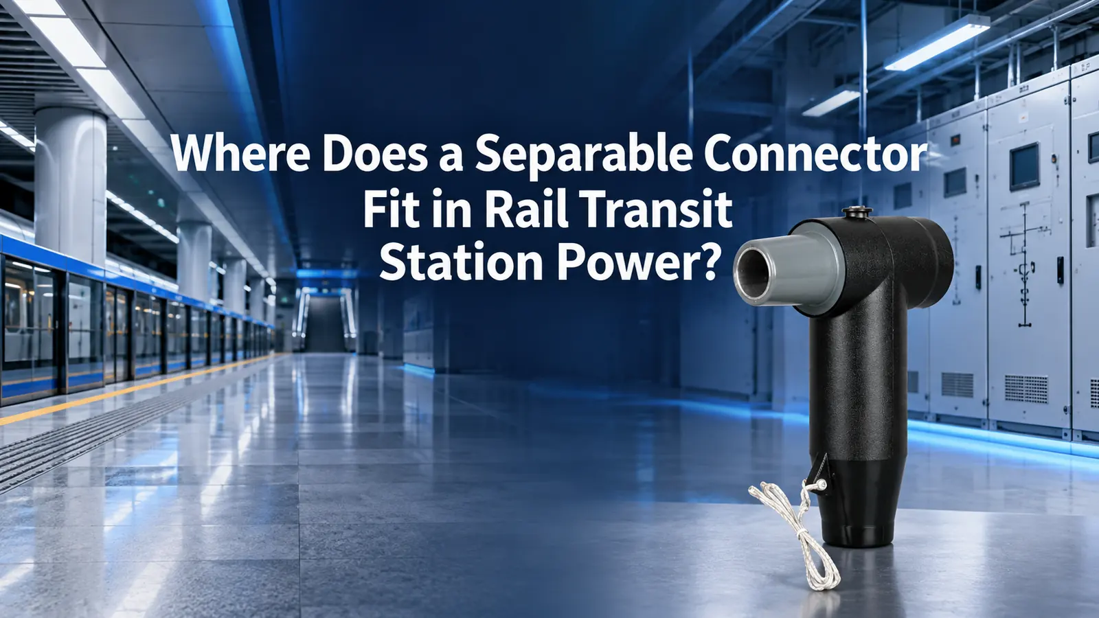 Where Does a Separable Connector Fit in Rail Transit Station Power